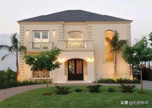 20棟法式高端農村別墅戶型，法式的浪漫