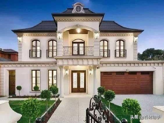 20棟法式高端農村別墅戶型，法式的浪漫