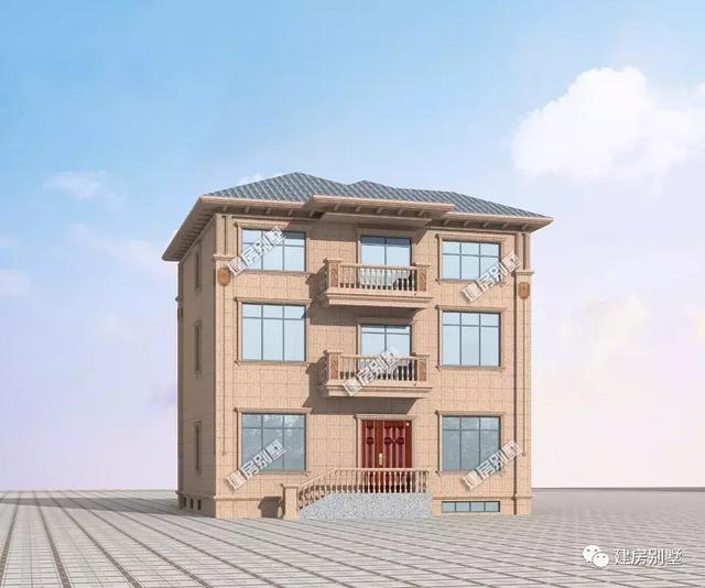 帶地下室3層洋樓豪宅戶型圖，外觀大氣戶型相當(dāng)好