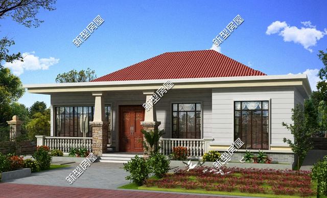 9套農村老百姓自建房子的戶型圖，一層、二層都有