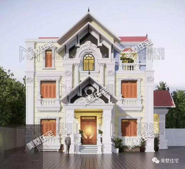 21款法式別墅效果圖片大全，建起來你就是王