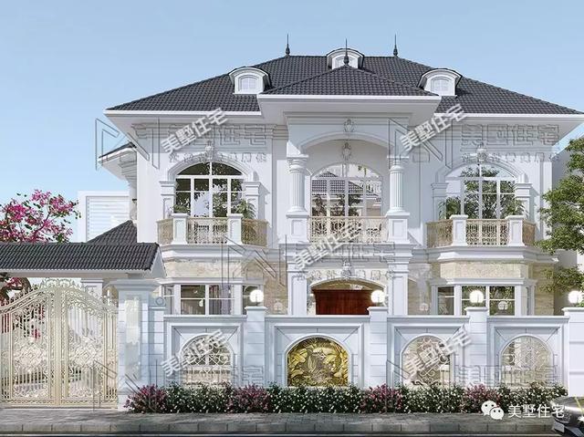 21款法式別墅效果圖片大全，建起來你就是王