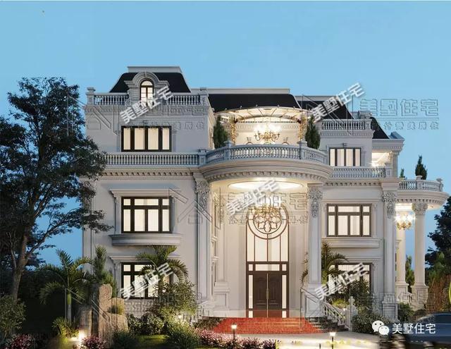 21款法式別墅效果圖片大全，建起來你就是王