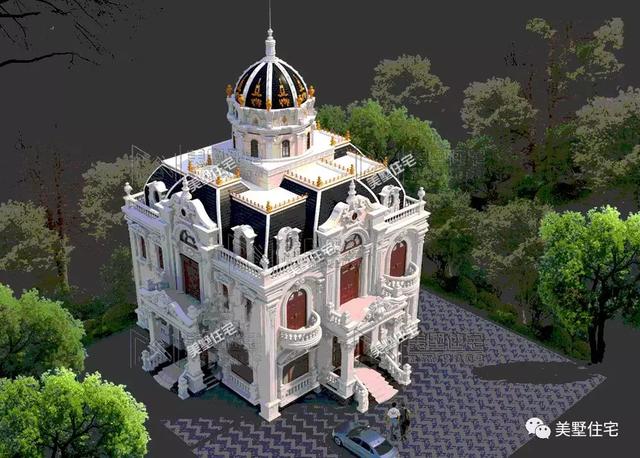 21款法式別墅效果圖片大全，建起來你就是王