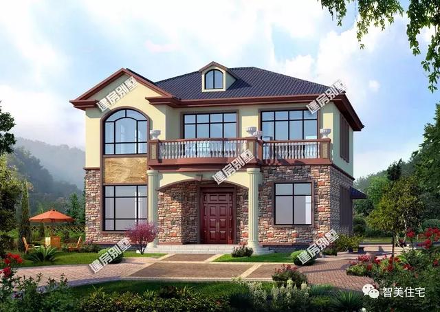 面寬12米的農村自建房子方案，這兩款戶型在我們老家火了