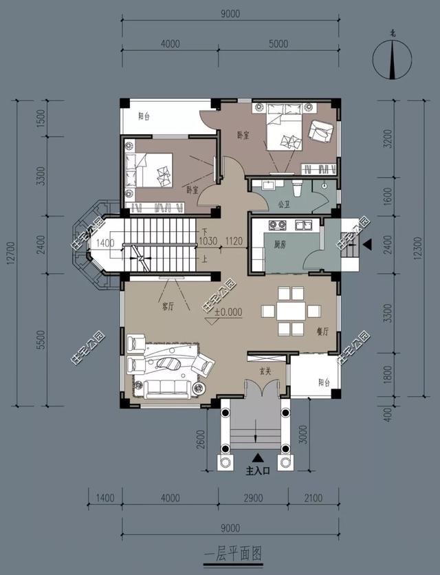 農(nóng)村自建房子戶型大全，中式、合院、歐式、平屋頂、坡屋頂應有盡有
