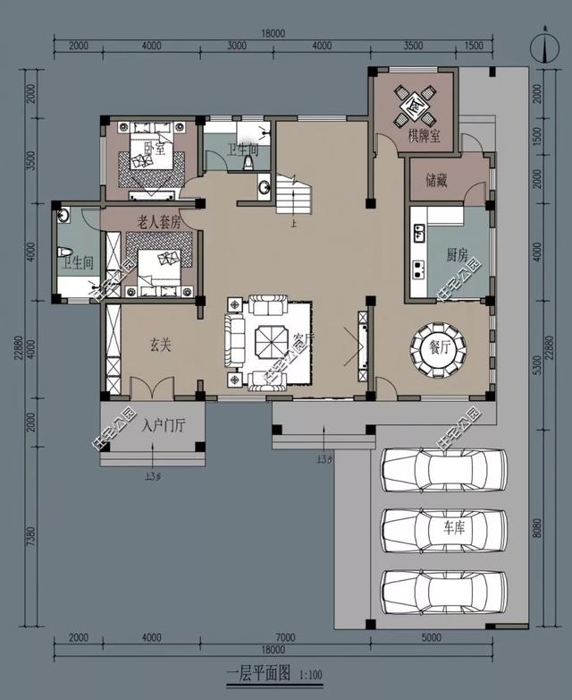 農(nóng)村自建房子戶型大全，中式、合院、歐式、平屋頂、坡屋頂應有盡有