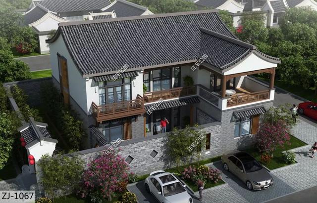 農(nóng)村自建房子戶型大全，中式、合院、歐式、平屋頂、坡屋頂應有盡有