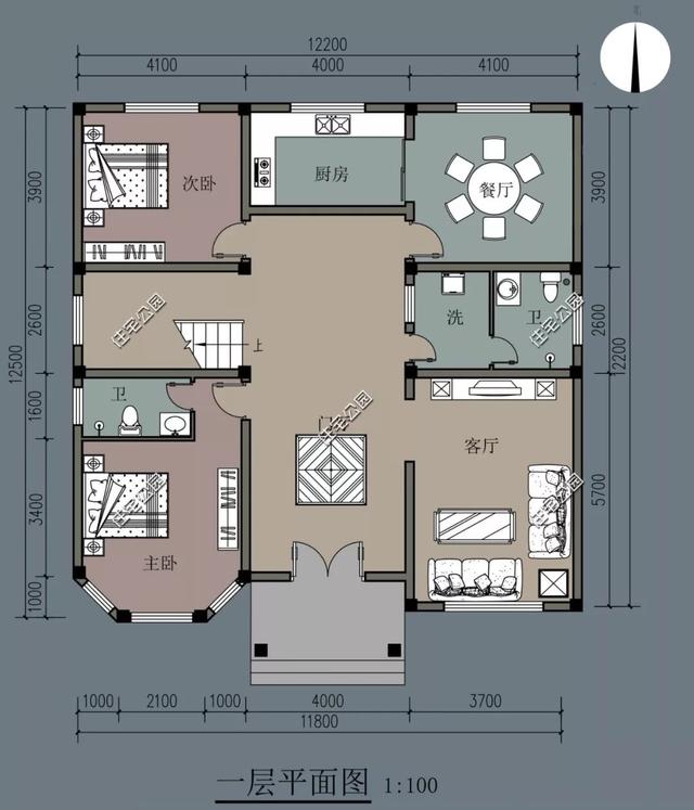 農(nóng)村自建房子戶型大全，中式、合院、歐式、平屋頂、坡屋頂應有盡有