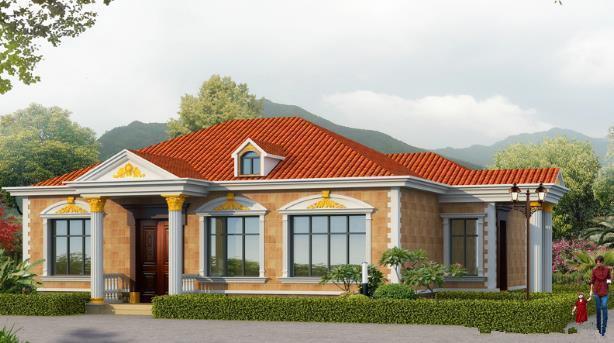 10款農(nóng)村一樓平房別墅設(shè)計(jì)圖，很適合做養(yǎng)老房