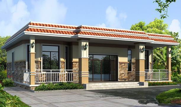 10款農(nóng)村一樓平房別墅設(shè)計(jì)圖，很適合做養(yǎng)老房