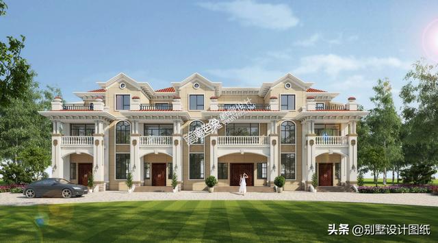 幾套新款兄弟雙拼效果圖外觀，想蓋雙拼的可以借鑒