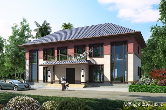 幾套新款兄弟雙拼效果圖外觀，想蓋雙拼的可以借鑒