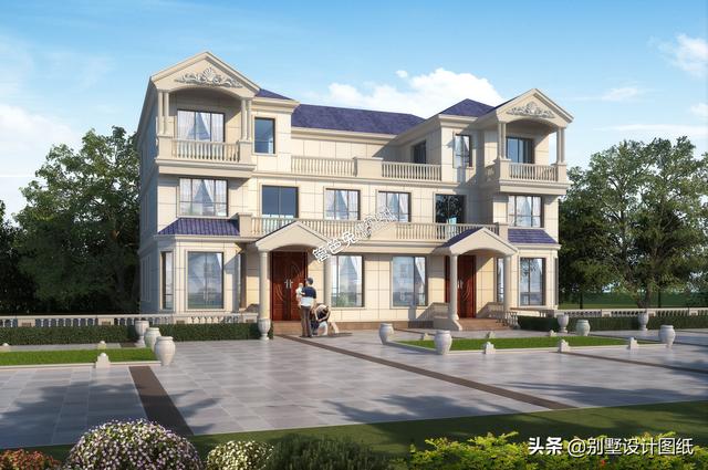 幾套新款兄弟雙拼效果圖外觀，想蓋雙拼的可以借鑒