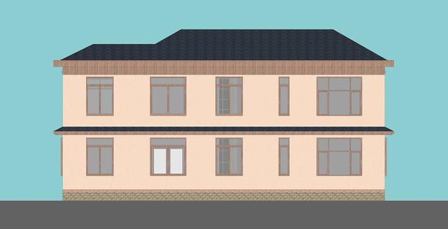 300多平父母養老別墅方案圖，僅花50萬，庭院小池真好看