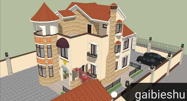 城堡級三層歐式別墅方案圖，住進去你就是國王