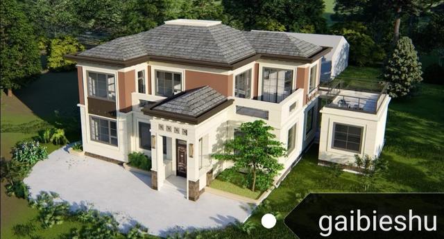 42萬湖南建二層別墅（附戶型圖），挑空客廳+套間