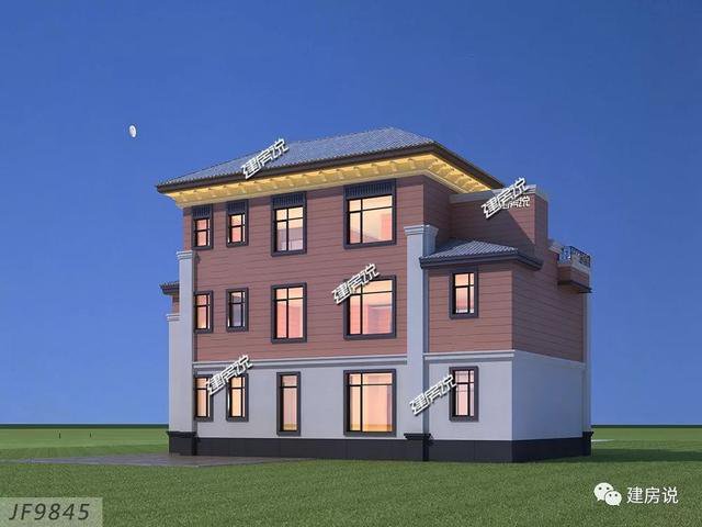 大戶型歐式豪華二層半別墅設計圖，高端自建房方案