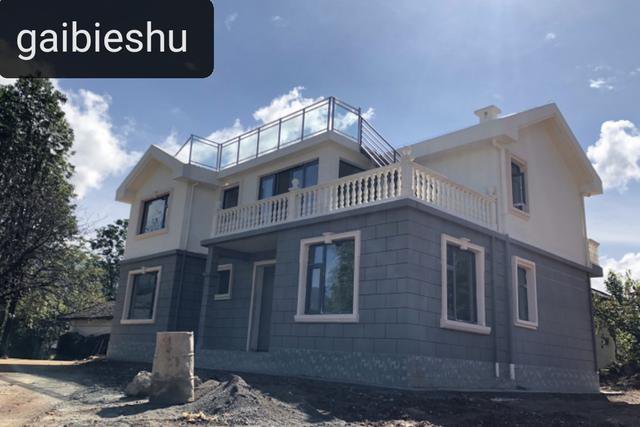 云南二層中式徽派房子設計及施工，土建造價40萬