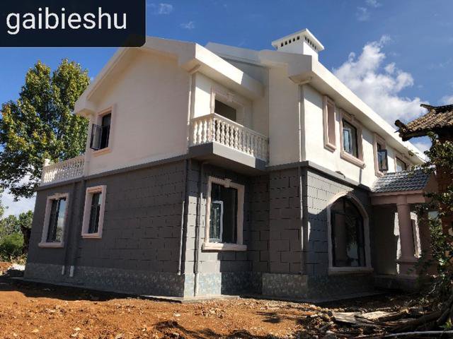 云南二層中式徽派房子設計及施工，土建造價40萬