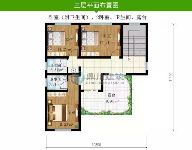 幾套布局講究的農村自建房戶型，一、二、三層、雙拼的都有