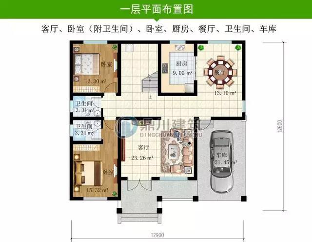幾套布局講究的農村自建房戶型，一、二、三層、雙拼的都有