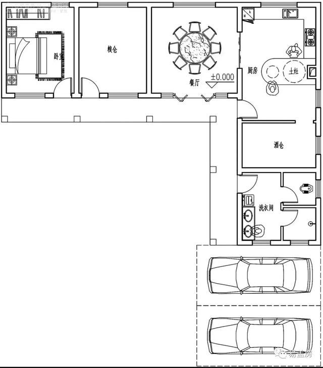 湖南帶配房的二層農(nóng)村自建房案例，簡歐風(fēng)格