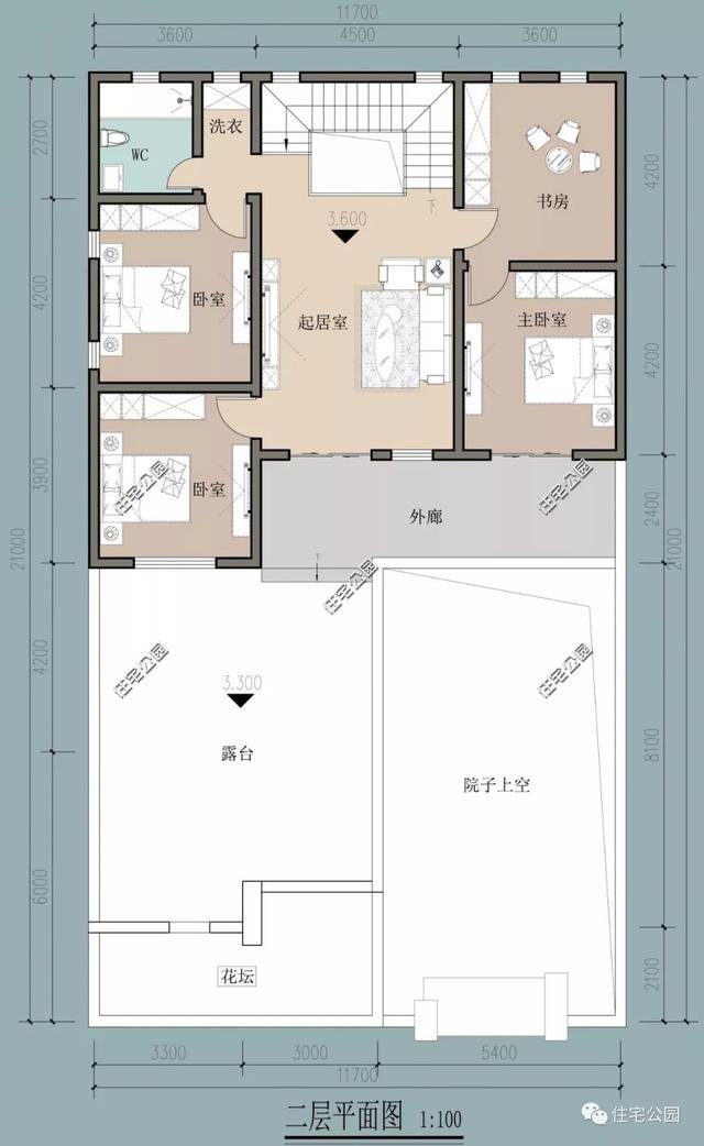 18套帶庭院的中式別墅民宅設計，自建房、民宿都可以用