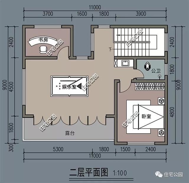 18套帶庭院的中式別墅民宅設計，自建房、民宿都可以用