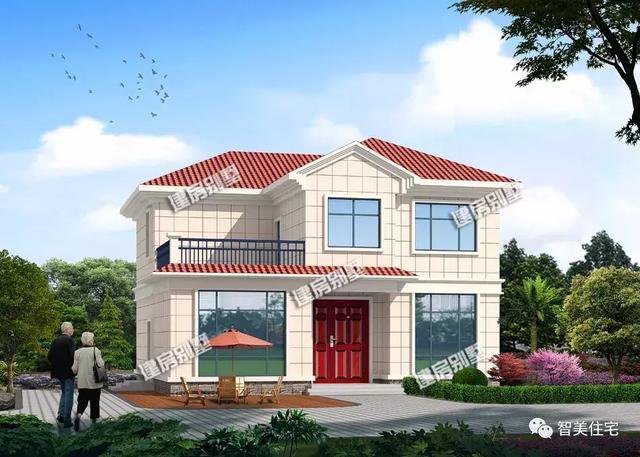 22萬回老家蓋棟別墅，附2套別墅戶型方案設計圖