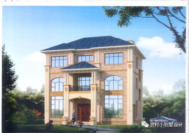 幾款農村三層民房設計圖及圖片大全，選一套回家建房吧