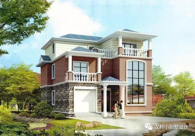 幾款農村三層民房設計圖及圖片大全，選一套回家建房吧