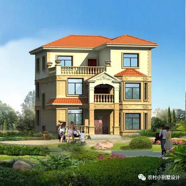幾款農村三層民房設計圖及圖片大全，選一套回家建房吧