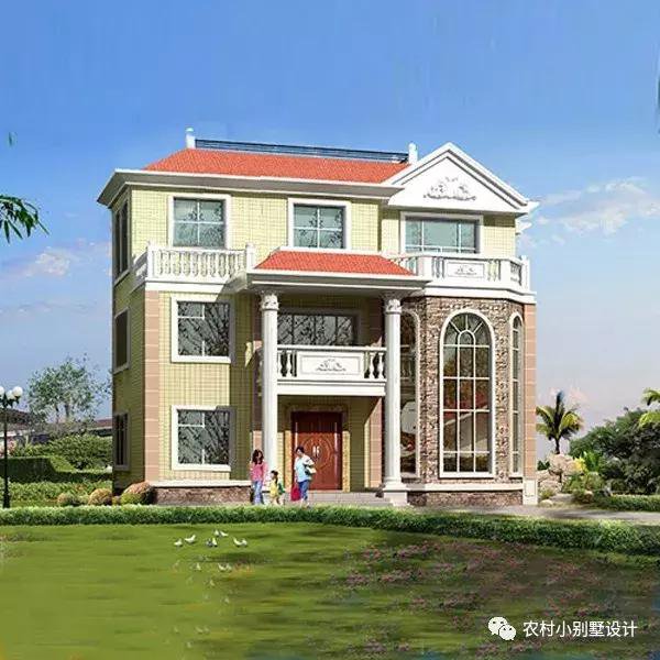 幾款農村三層民房設計圖及圖片大全，選一套回家建房吧