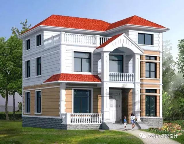 幾款農村三層民房設計圖及圖片大全，選一套回家建房吧