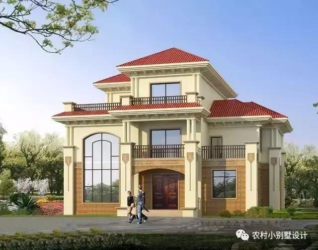 幾款農村三層民房設計圖及圖片大全，選一套回家建房吧