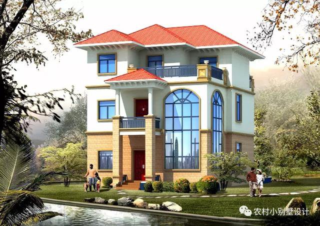 幾款農村三層民房設計圖及圖片大全，選一套回家建房吧