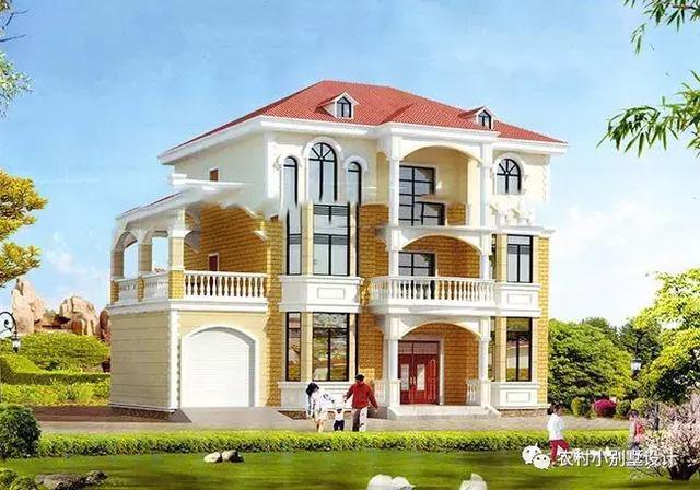 幾款農村三層民房設計圖及圖片大全，選一套回家建房吧