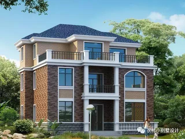 幾款農村三層民房設計圖及圖片大全，選一套回家建房吧