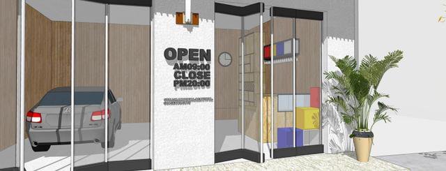 開間7.8米民房設計，一層還設計上了商鋪，商住兩用