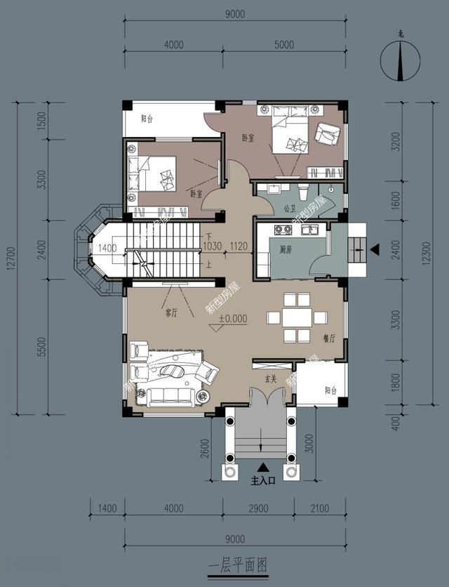 農村樓房首層做架空層如何？再也不怕下暴雨了