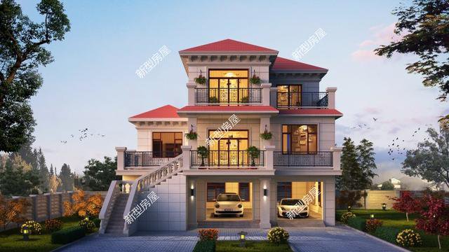 農村樓房首層做架空層如何？再也不怕下暴雨了