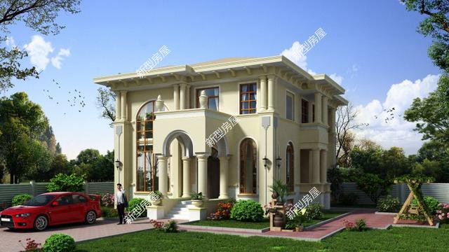 農村樓房首層做架空層如何？再也不怕下暴雨了