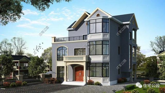 帶車庫農村自建房子戶型和外觀圖片大全，讓你一次看個夠