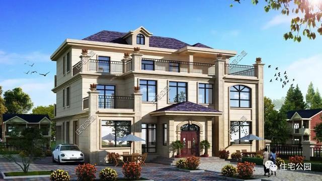 帶車庫農村自建房子戶型和外觀圖片大全，讓你一次看個夠