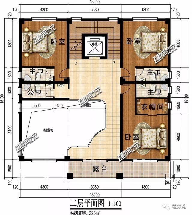 豪華歐式別墅三層民宅設(shè)計(jì)戶型圖，酒窖/ktv/電梯都有