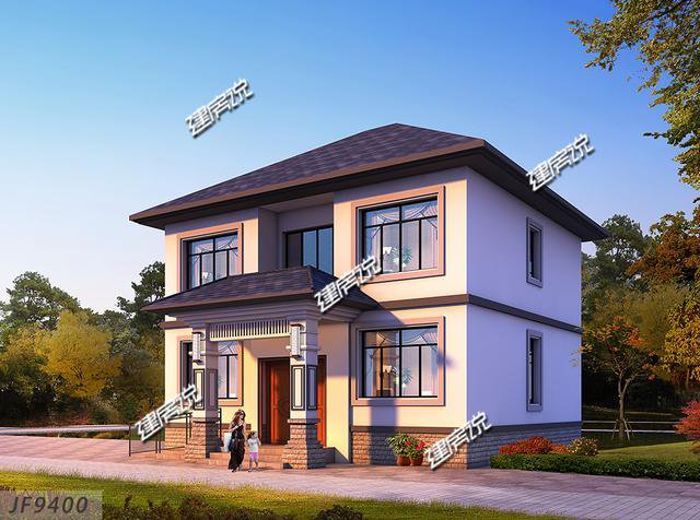 3套120平上下的農村房子民宅設計圖，一二層的都有