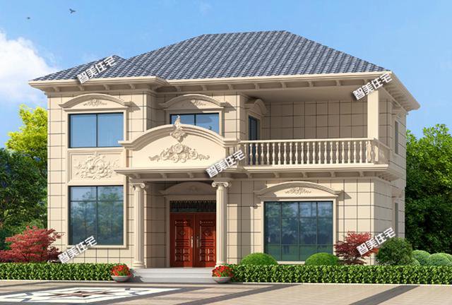 2棟主體造價24萬的新農(nóng)村住宅戶型圖，見過的人都喜歡