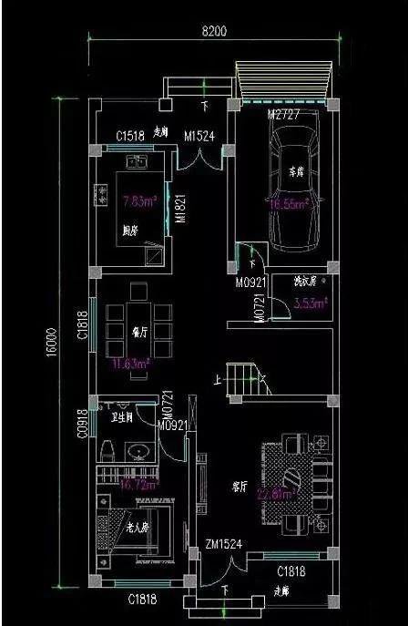 4款風格不同的農村民宅戶型圖，你更喜歡什么風格？