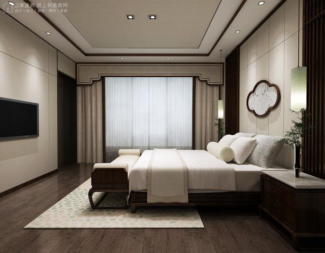 帶中式小院的農村住宅戶型圖，住進去肯定很愜意